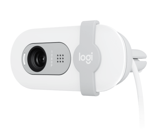 Вебкамера Logitech Brio 100 (960-001617), Белый 
