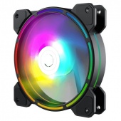 Вентилятор для корпуса Wintek DS1251-II-03, 120mm, 1200rpm, 23 db, 16 LED Ring RGB, 6 pin