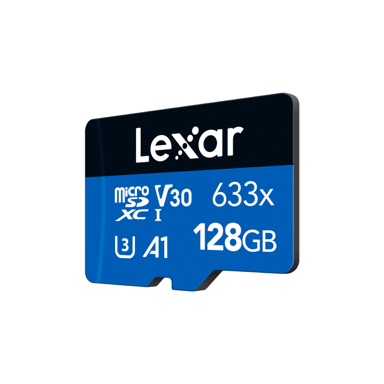 Карта памяти Lexar 633X (LSDMI128BB633A) 128GB c адаптером
