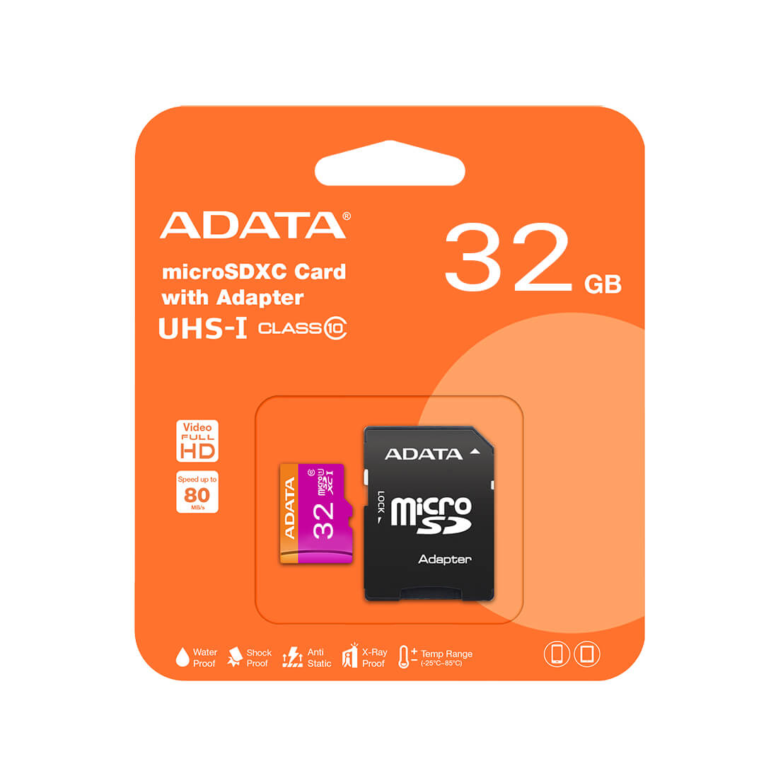 Карта памяти ADATA Premier (AUSDH32GUICL10-RA1) 32GB