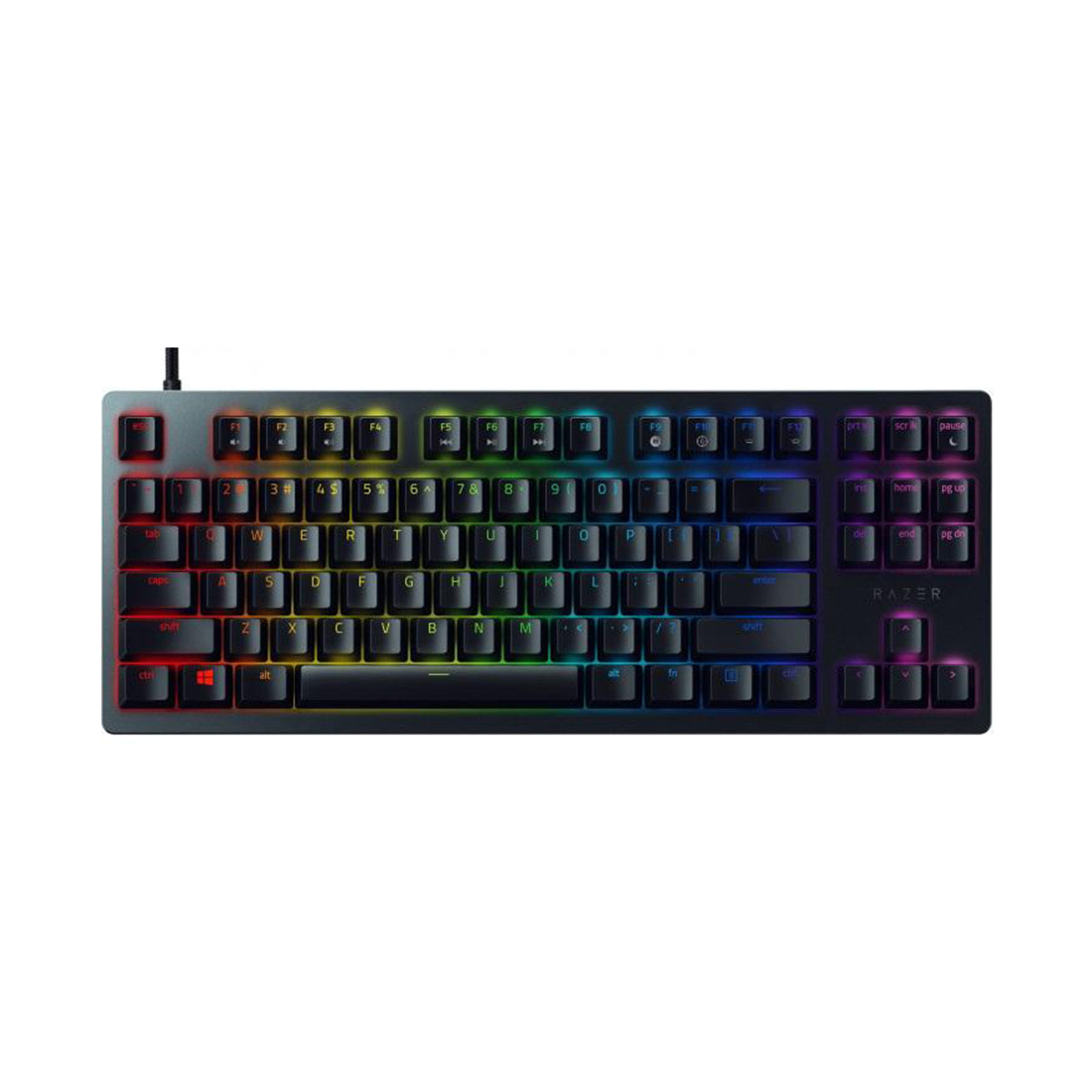 Клавиатура Razer Huntsman Tournament Ed. (Red Switch) [механическая, проводная, клавиш - 87, подсветка]
