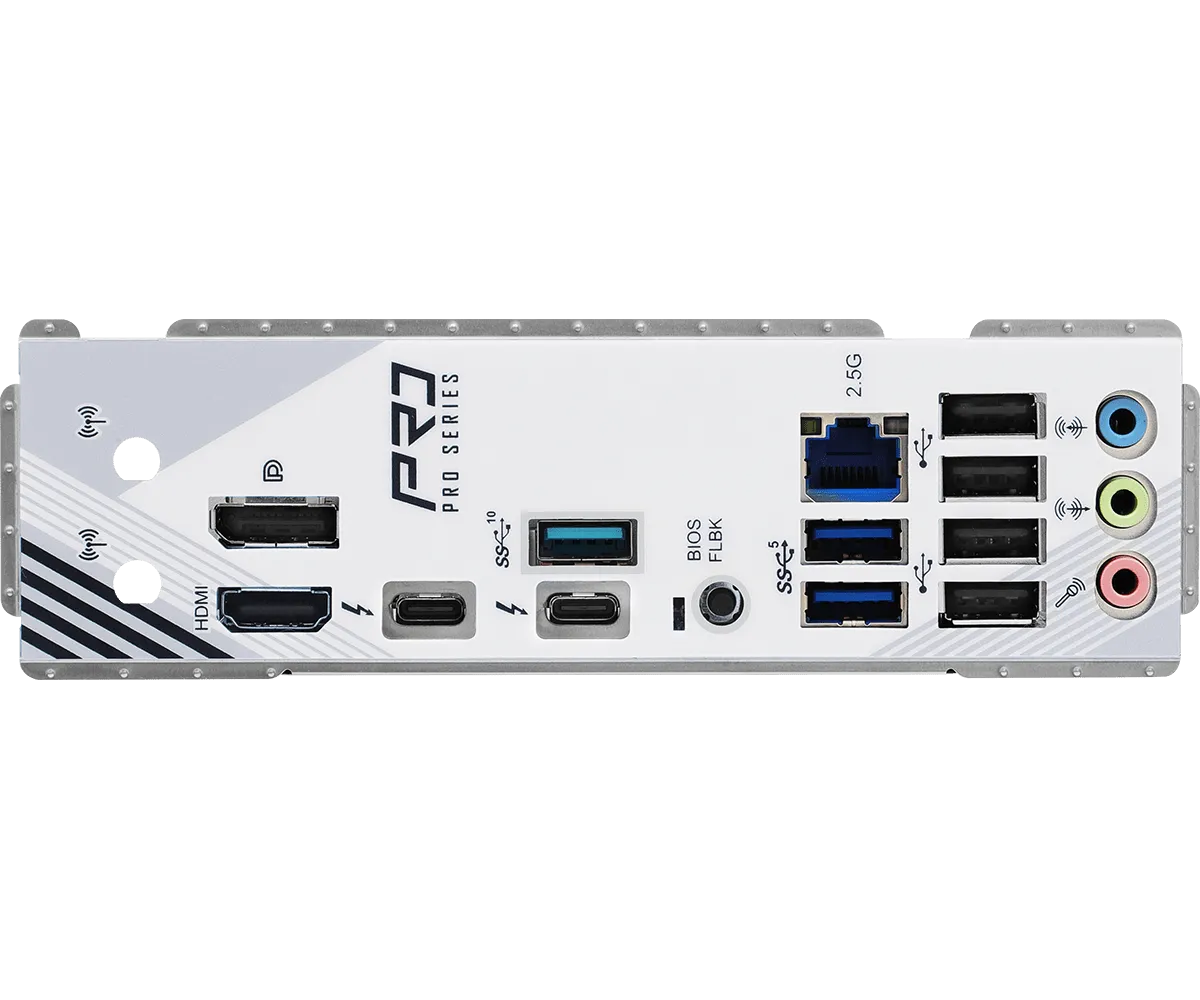 Материнская плата ASRock Z890 PRO RS [LGA 1851, Intel Z890, 4xDDR 5, 4xM.2, 1xPCI-E x16, Standard-ATX]