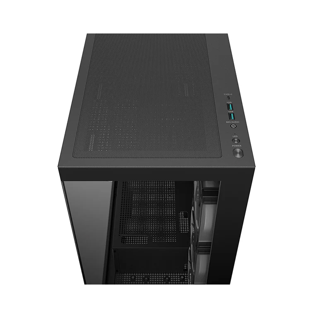 Корпус DeepCool CG580 4F V2 (R-CG580-BKADA4-G-2) [Midi Tower, 4x 120 мм ARGB, черный]