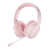 Беспроводные наушники AULA G7 PRO PINK, розовый Bluetooth headphone BT5.3/2.4G/cable