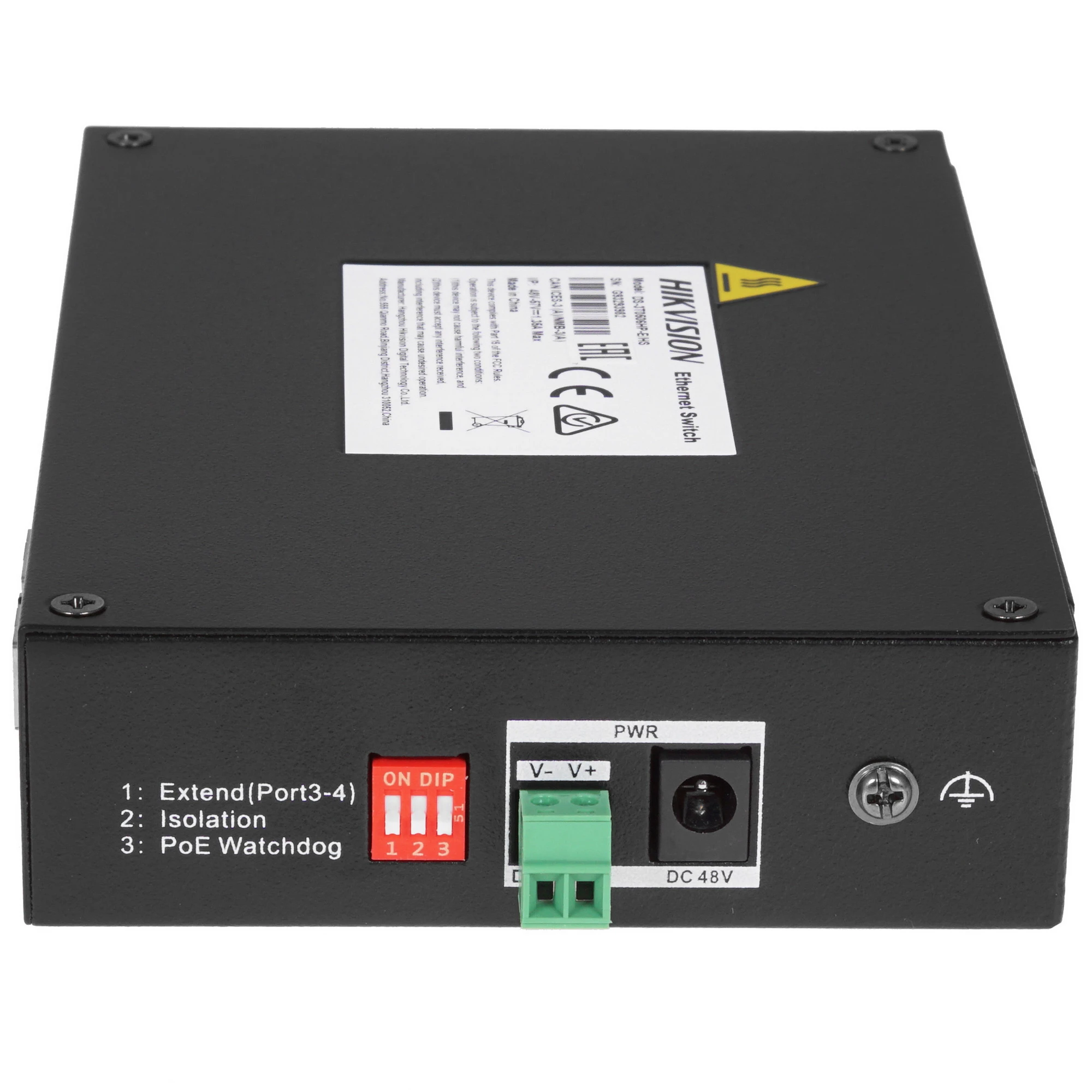 Коммутатор Hikvision DS-3T0506HP-E/HS