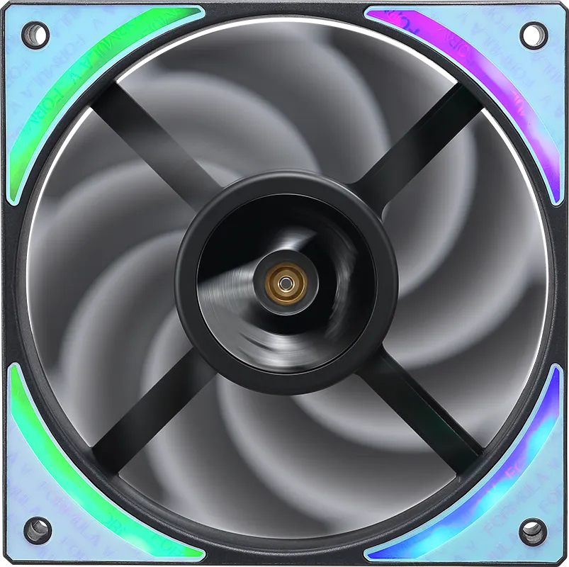 Комплект вентиляторов для корпуса Formula V AIR BRIDGE PLUS BK [120 мм, 1300 об/мин, 39.6 CFM, 27.2 дБ, PWM]