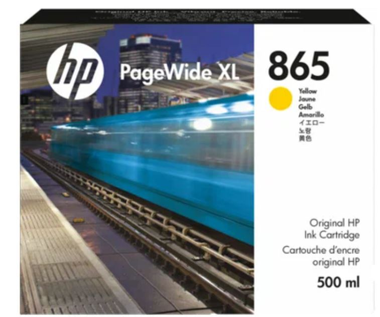 Картридж HP Europe PageWide XL (3ED84A) Желтый 500 мл