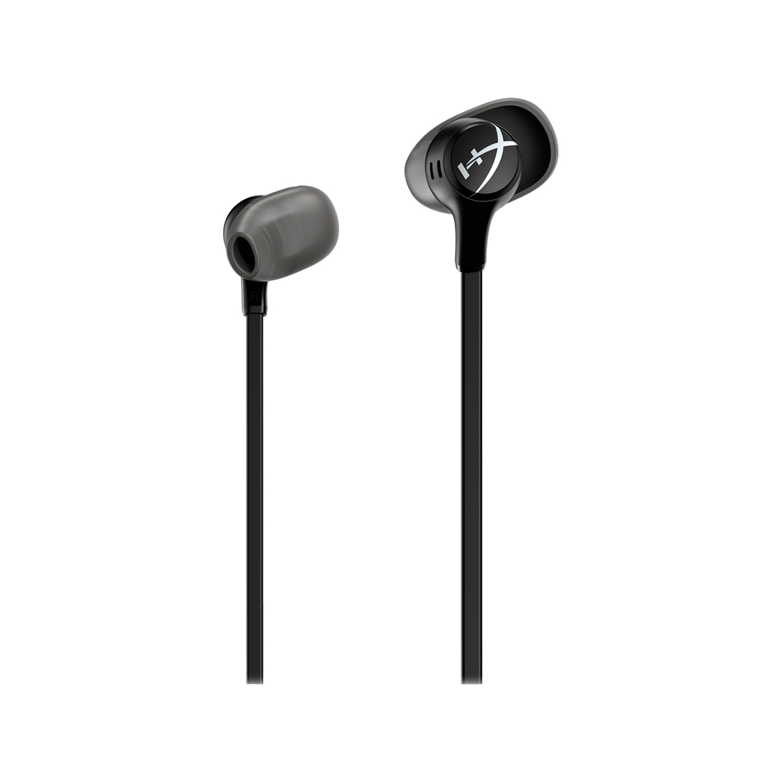 Наушники с микрофоном HyperX Cloud Earbuds II (70N24AA), черный - купить в  Forcecom.kz