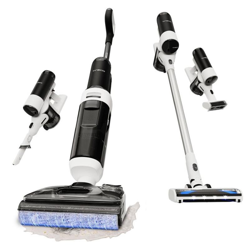 Вертикальный беспроводной моющий пылесос Tineco Floor One Switch S6 Stretch Plus