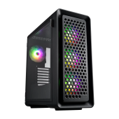 Корпус FSP CUT593A-B [Ultra Tower, 4x 140 мм ARGB, черный]