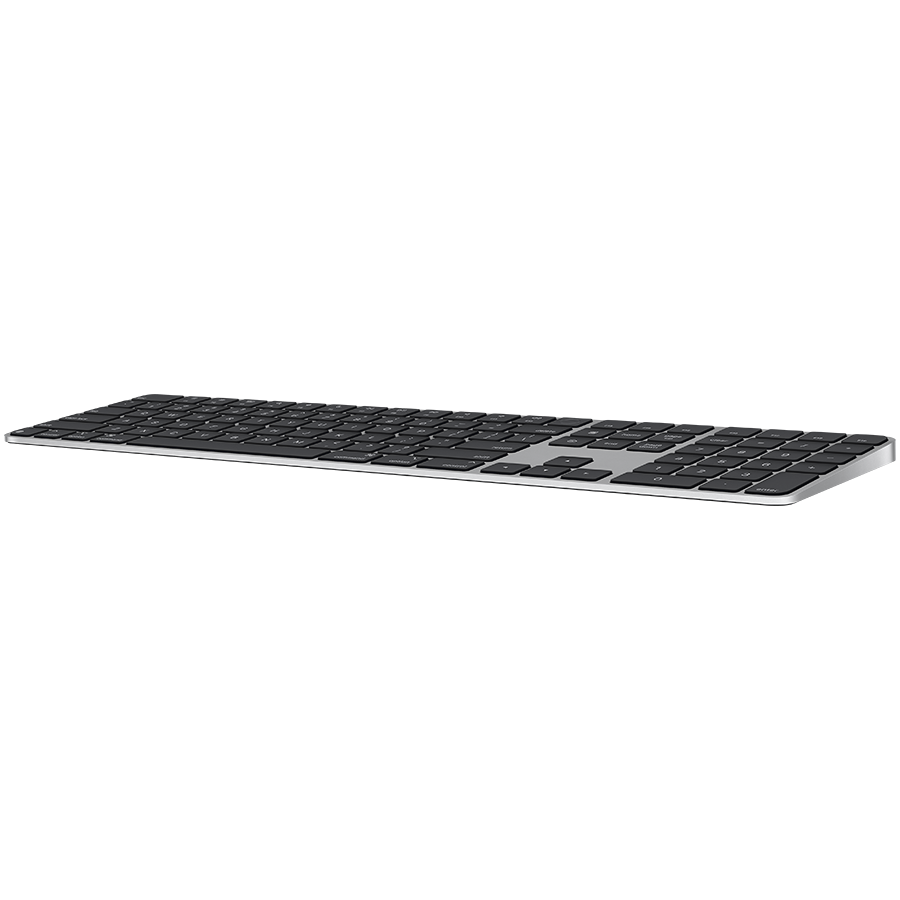Клавиатура Apple Magic Keyboard с Touch ID (MXK83RS/A) [ножничная, беспроводная, черная]