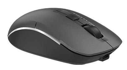 Мышь A4Tech Fstyler FG26CS Air2 [беспроводная, светодиодная, 2000 DPI, 125 Гц подсветка, серая]
