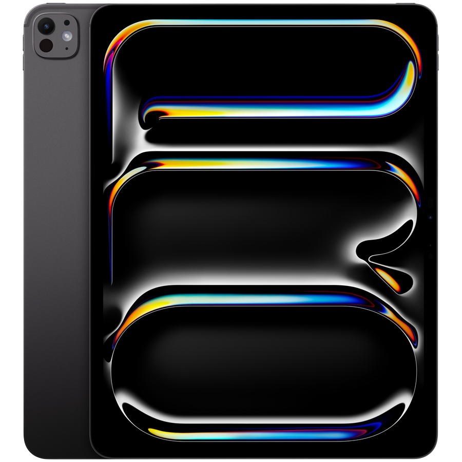 13-inch iPad Pro M5 Wi-Fi 512GB (MDYL4QA/A) with standard glass - Space Black, Model A3360, черный