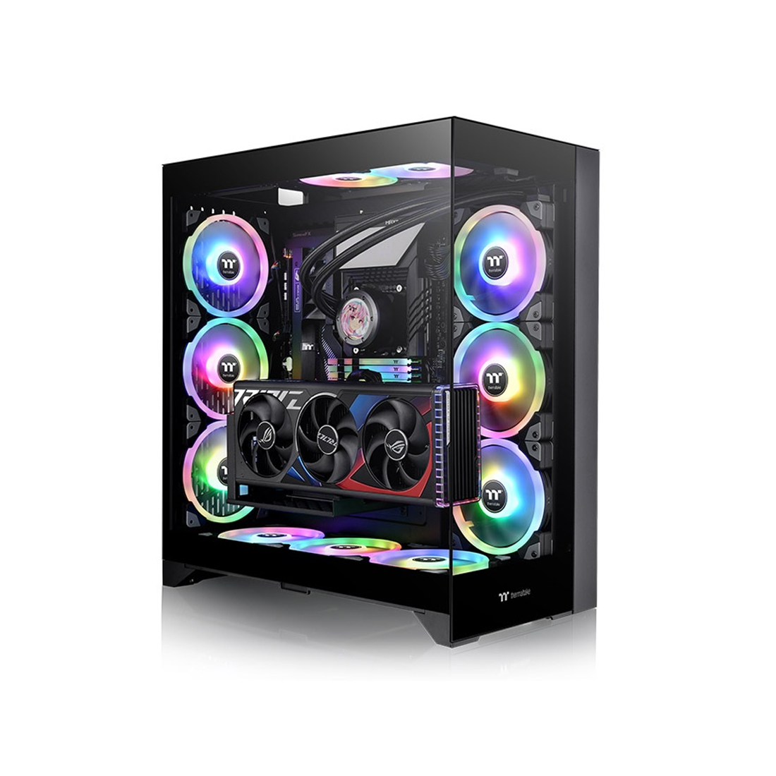 Корпус Thermaltake CTE E660 MX Black (CA-1Y3-00M1WN-01) [Midi Tower, Без вентиляторов, черный]
