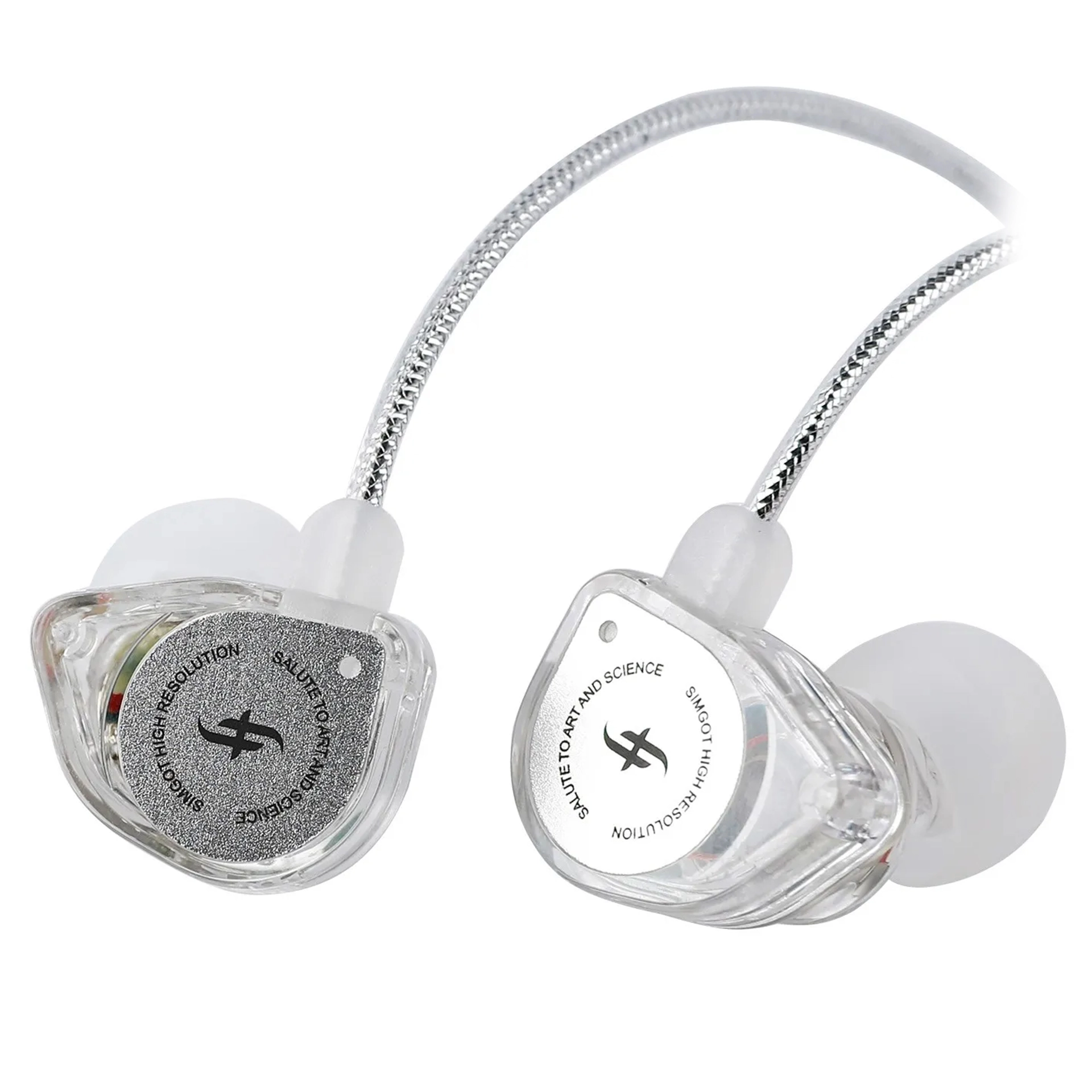 Гарнитура Simgot EW100 with mic, Clear