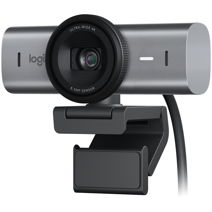 Веб камера LOGITECH MX Brio 4K Ultra HD Webcam - Серый - 2.4GHZ - EMEA28-935 - B2C