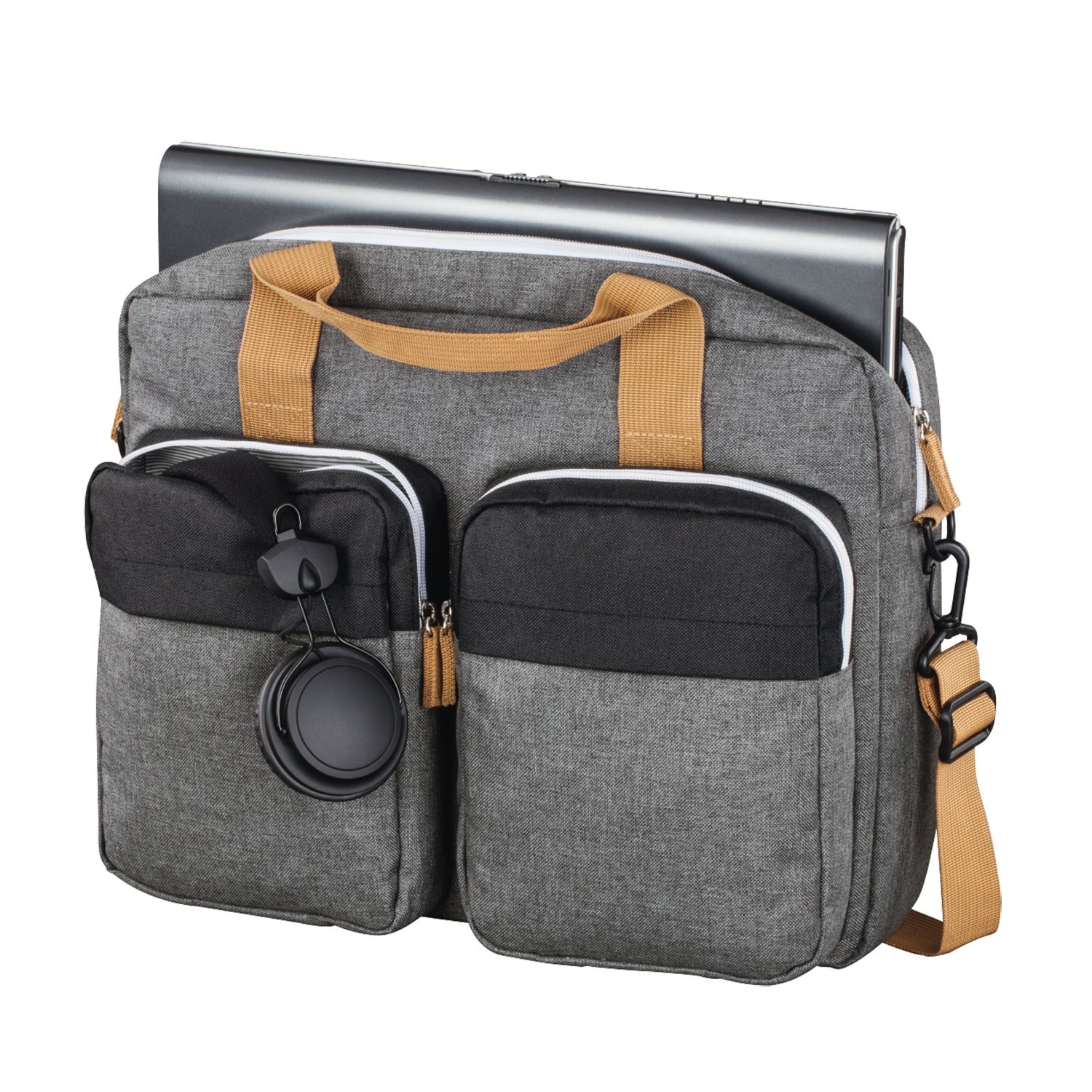 Сумка для ноутбука Hama Florence, 00217129 II, up to 14.1", black-grey