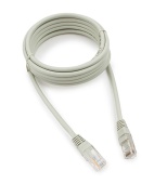 Патч-корд Cablexpert PP10-3M, серый Cable Patch cord UTP 5e-Cat 3 m - купить в интернет-магазине Forcecom.kz Патч-корд Cablexpert PP10-3M, серый Cable Patch cord UTP 5e-Cat 3 m