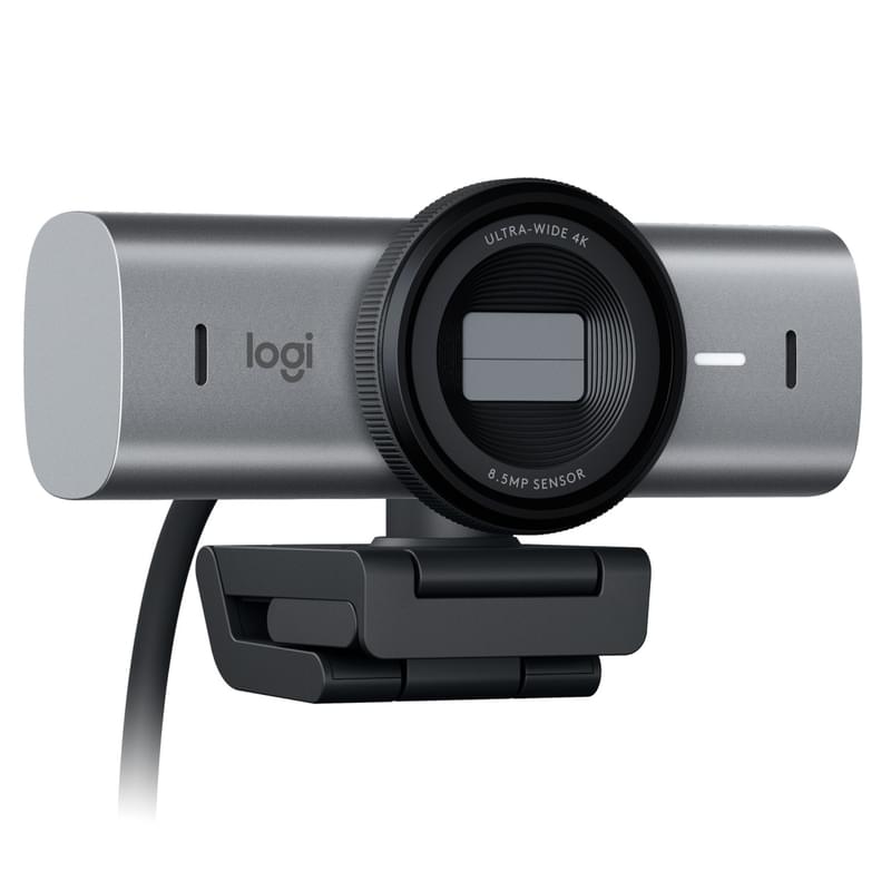 Веб камера LOGITECH MX Brio 4K Ultra HD Webcam - Серый - 2.4GHZ - EMEA28-935 - B2C