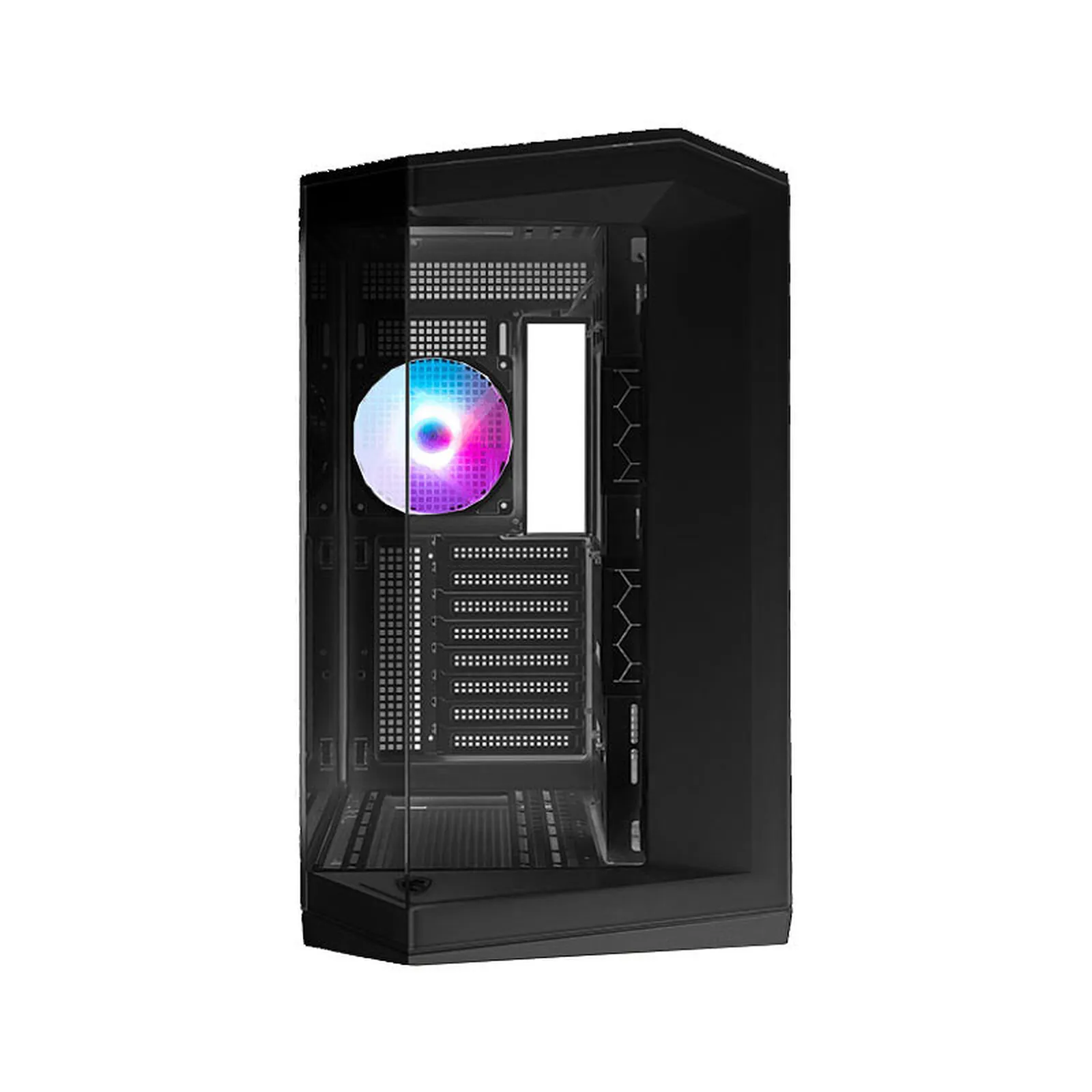 Корпус MSI MAG PANO 100R PZ [Midi Tower, 4x 120 мм ARGB, черный]