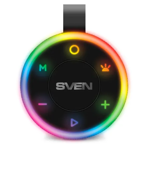 SVEN PS-150, черный, акустическая система, 10 W, TWS, Bluetooth, FM, USD, 1800mA*h