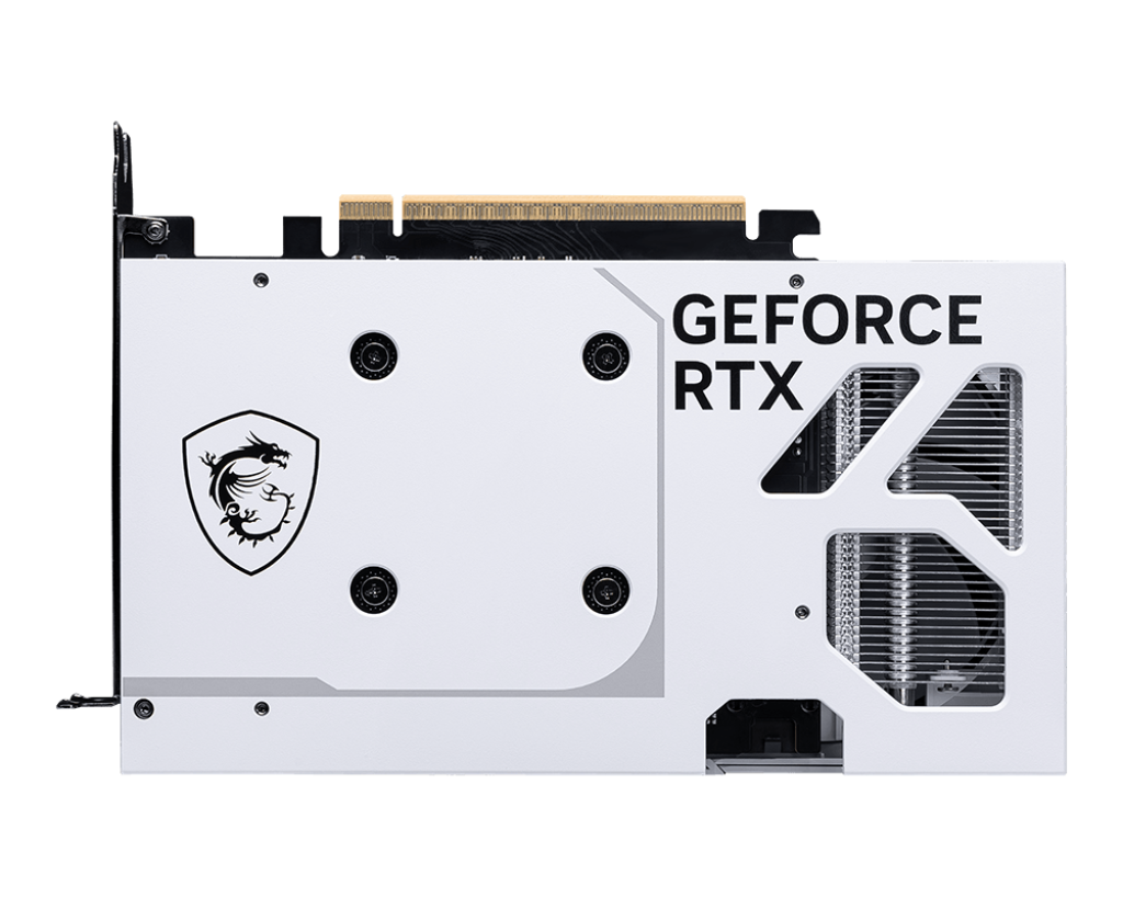 Видеокарта MSI GeForce RTX 5060 8G VENTUS 2X OC WHITE (G5060-8V2CW) [8 ГБ, GDDR7, 128 бит, HDMI, DisplayPort (3 шт)]