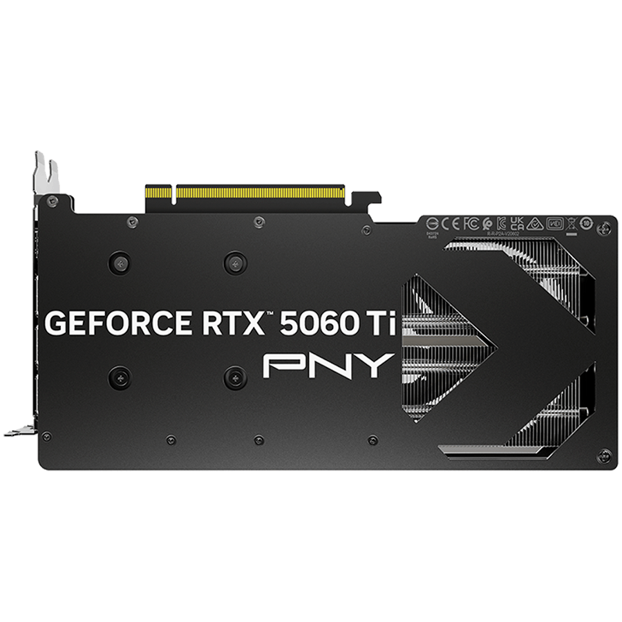 Видеокарта PNY GeForce RTX 5060 Ti 8GB Dual Fan (VCG5060T8DFXPB1) [8 ГБ, GDDR7, 128 бит, HDMI, DisplayPort (3 шт)]