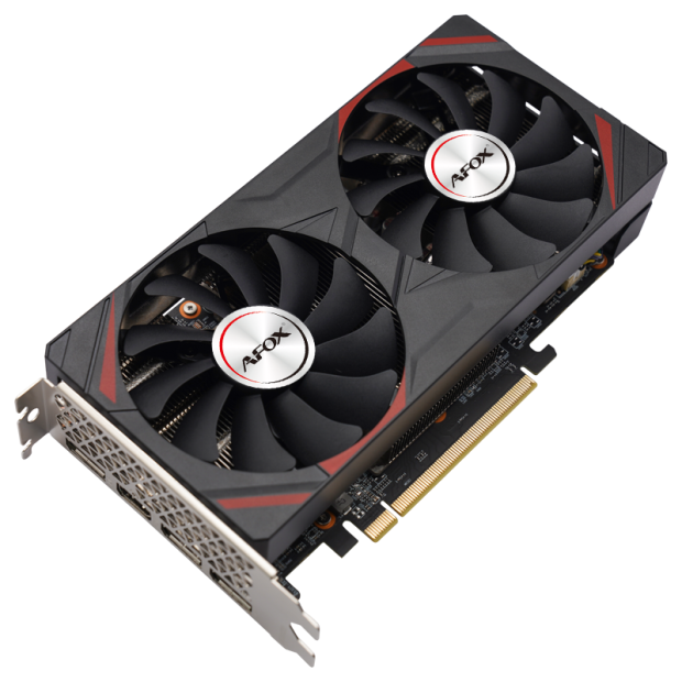 Видеокарта Afox RX 7650 [AFRX7650GRE-8GD6H4-V2], 8 GB GPU AMD, HDMI/3DP, GDDR6/128bit, [AFRX7650GRE-8GD6H4-V2]