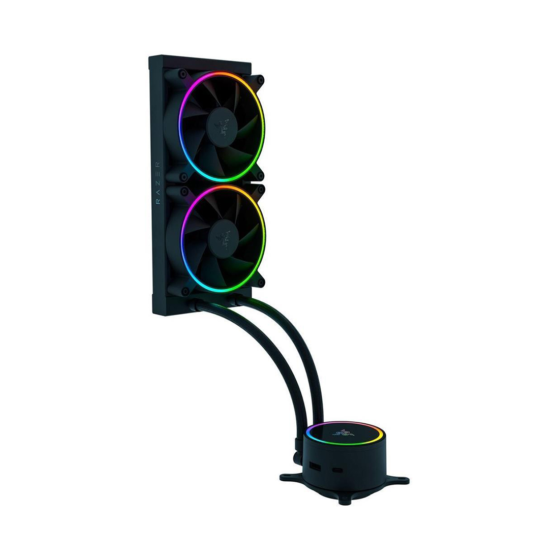 Кулер с водяным охлаждением Razer Hanbo Chroma RGB AIO Liquid Cooler 240MM,  RC21-01770100-R3M1 - купить в Forcecom.kz