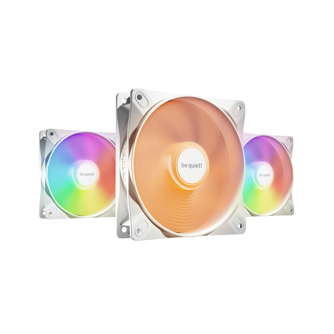 Комплект вентиляторов для корпуса Be quiet! Light Wings LX [120 мм, 2100 об.мин, 105.1 CFM, 30.5 дБ, PWM]