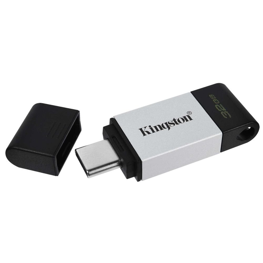 USB Флеш 256GB 3.0 Kingston DT80/256GB металл - купить по цене 24 940 тг. в интернет-магазине Forcecom.kz