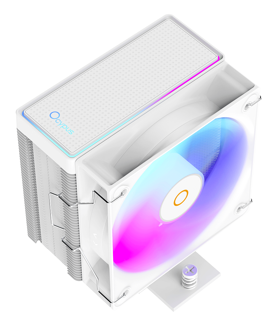 Система охлаждения Ocypus Gamma A40 WH ARGB [100 x 100 мм, 2400 об/мин, 29 дБ, 4 pin]