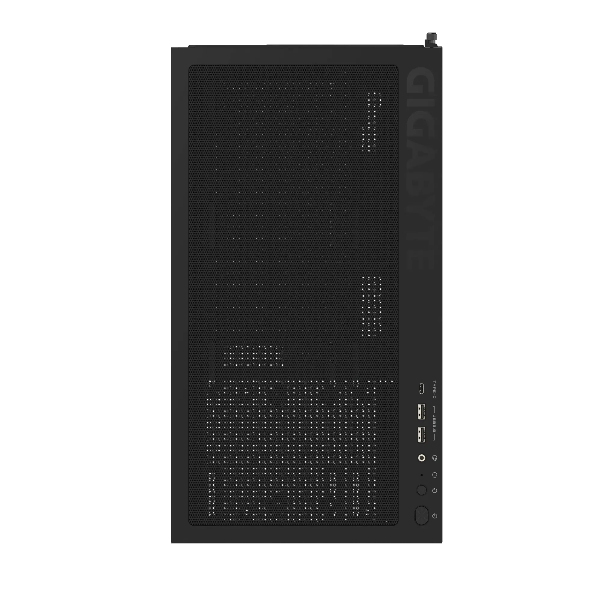 Корпус Gigabyte C500 PANORAMIC STEALTH (GB-C500P ST) [Midi Tower, 4x 120 мм ARGB, черный]