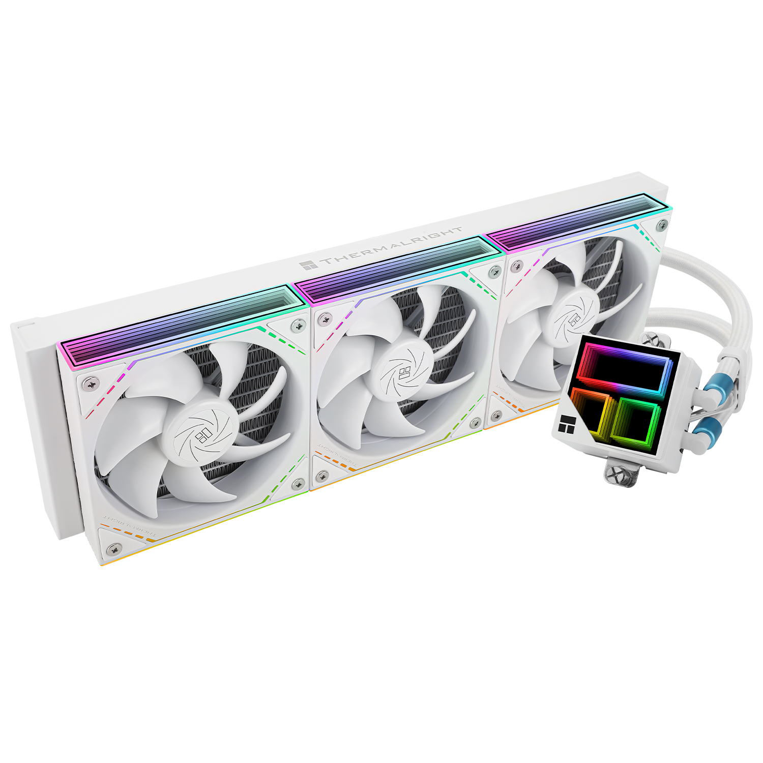 Система охлаждения Thermalright Frozen Infinity 360 WHITE (TL-M12W) [120 мм, 2000 об/мин, 28.2 дБА, 4 pin]