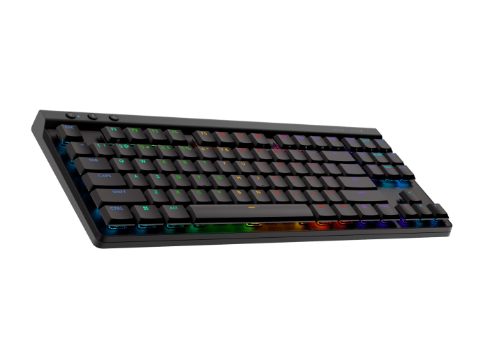 Клавиатура Logitech G515 TKL (920-012538) [механическая, проводная + беспроводная, RGB подсветка, Tactile, черная]
