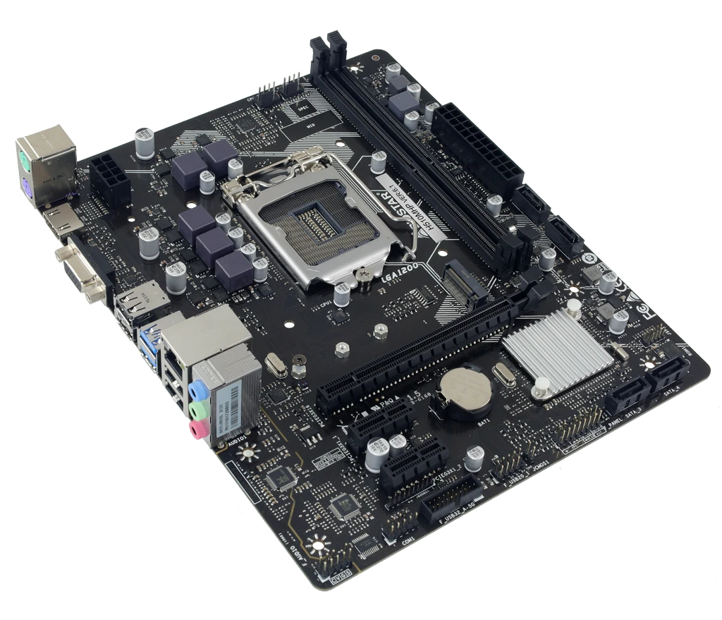 Материнская плата Biostar H510MHP (H510MHP 4.0) [LGA 1200, Intel H470, 2xDDR 4, 1xM.2, 1xPCI-E x16, Micro-ATX]