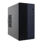 Корпус Apex M2201 [Mini Tower, 1x 120 мм, черный]