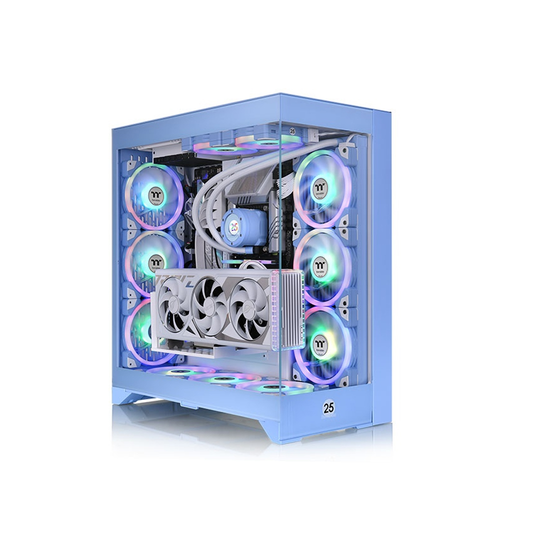Корпус Thermaltake CTE E660 MX Hydrangea Blue (CA-1Y3-00MFWN-01) [Midi Tower, Без вентиляторов, синий]