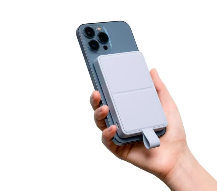 Портативный внешний аккумулятор Xiaomi Magnetic Power Bank 6000mAh Белый