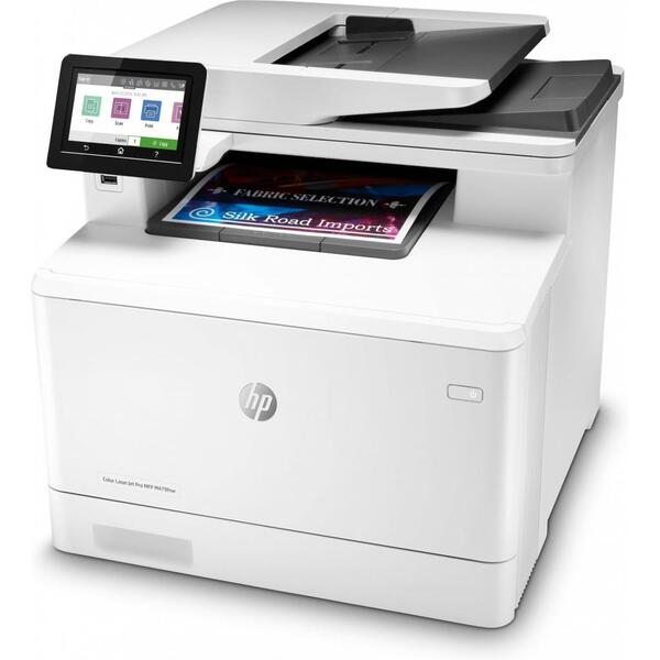 МФУ HP LaserJet Pro M479fnw (W1A78A), [A4, лазерное, цветное, 600 x 600 DPI, АПД, Wi-Fi, Ethernet (RJ-45), USB, Bluetooth]