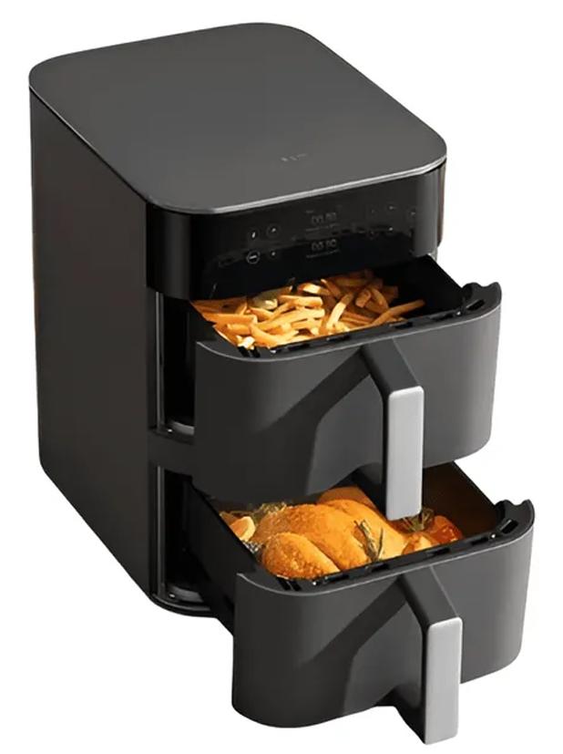 Аэрогриль Xiaomi Dual Zone Air Fryer 12L EU (MAF-DS1201) Черный