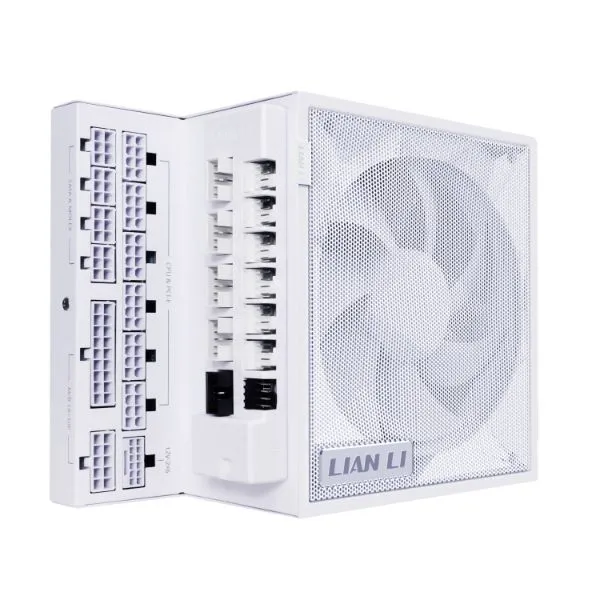 Блок питания Lian Li EG0850G WHITE (G9P.EG0850G.W000.EU) [850 Вт, 80 PLUS Gold, 12x SATA, 1x 6+2 pin, 1 x 16 pin (12VHPWR) PCIe, 2x 4+4 pin CPU, ATX]