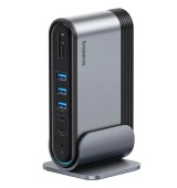 Док-станция Baseus UnionJoy 17-Port Triple Grey (B00532304811-00)