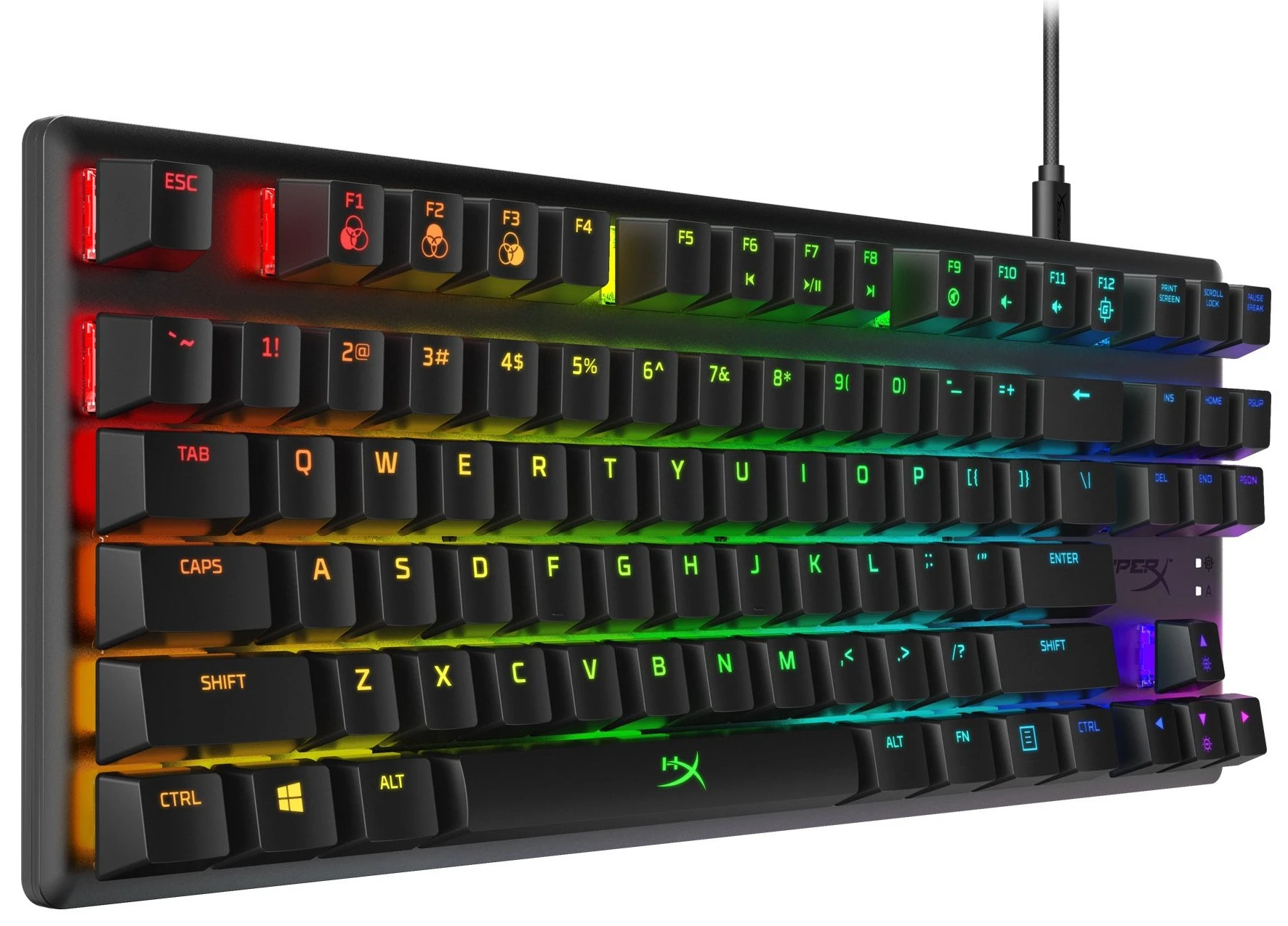 Клавиатура игровая HyperX Alloy Origins Core 639N7AA#ABA Red TKL (US)