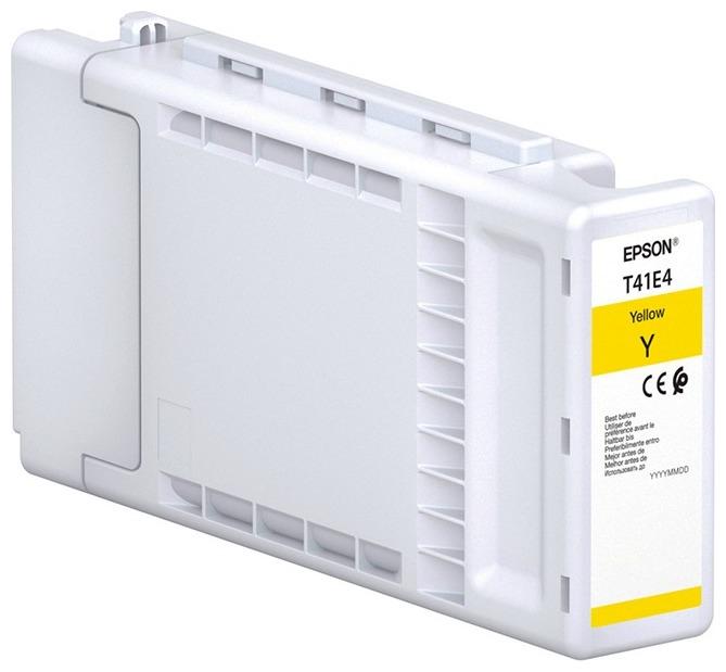 Струйный картридж Epson C13T41E440, оригинальный, желтый, 700 мл