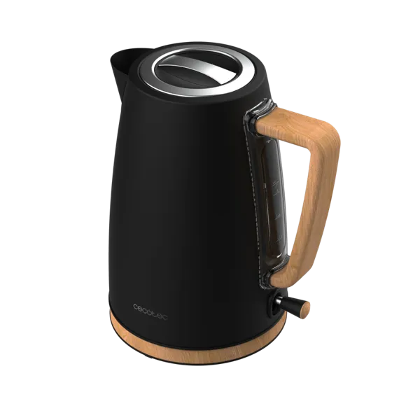 Чайник электрический Cecotec ThermoSense 200 Woody черный