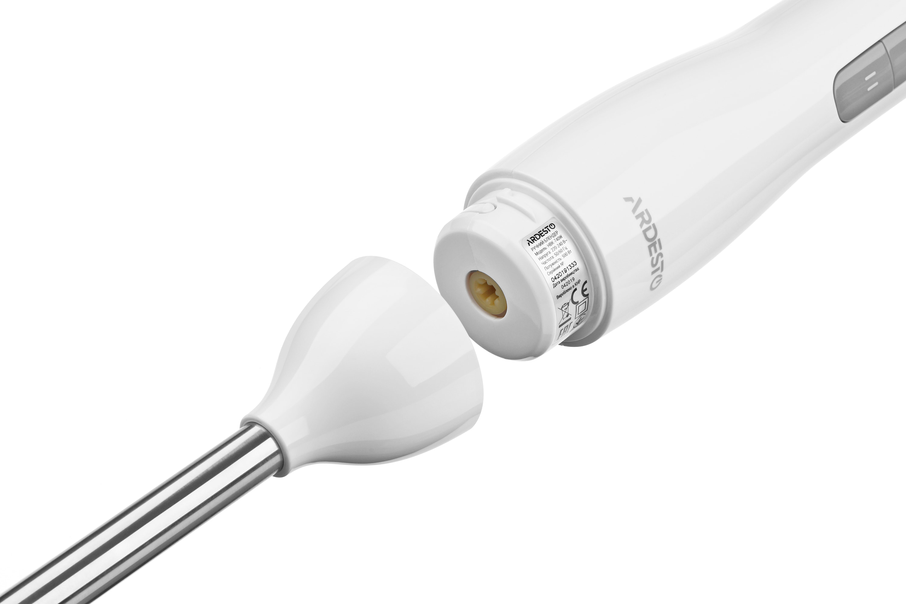 Блендер ручной ARDESTO HBK-740W, белый