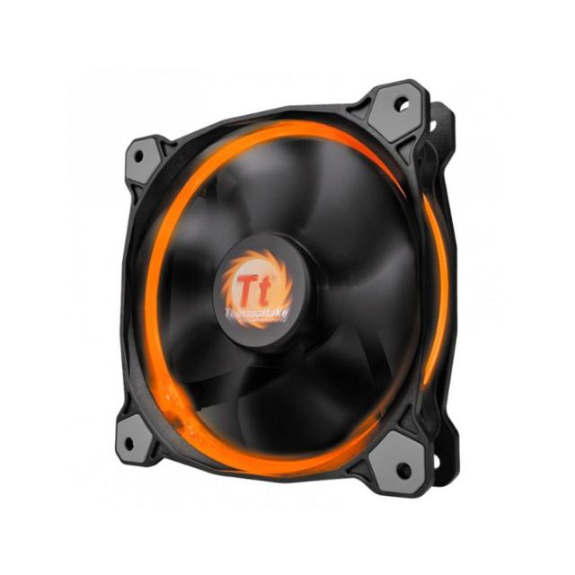 Вентилятор для корпуса Thermaltake Riing 14 LED Orange (CL-F039-PL14OR-A) [140 x 140 мм, 1400 об/мин, 51.15 CFM, 28.1 дБ]