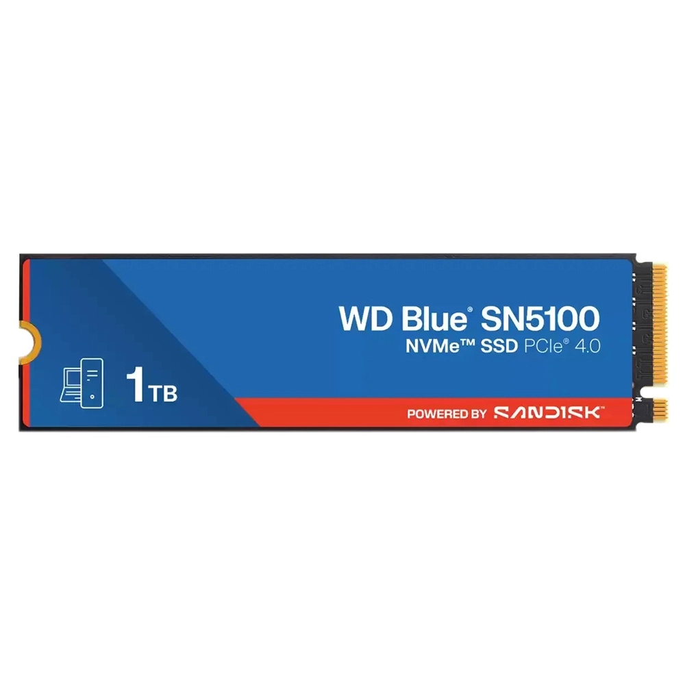 SSD накопитель 1 TB Western Digital Blue SN5100, M.2, PCle 4.0