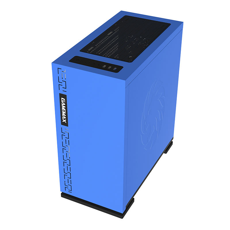 Корпус ПК GameMax, EXPEDITION H605-BLU, без БП - купить в интернет-магазине Forcecom.kz Корпус ПК GameMax, EXPEDITION H605-BLU, без БП